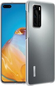 чехол силиконовый прозрачный Huawei Clear Case P40