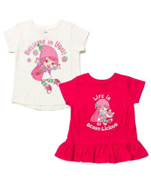 Детские футболки для девочек Strawberry Shortcake