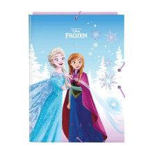 SAFTA Frozen Cool Days Elastic Binder folio cardboard