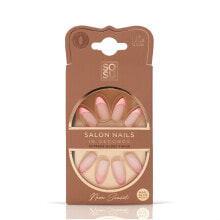 Artificial nails Neon Sunset (Salon Nails) 24 pcs