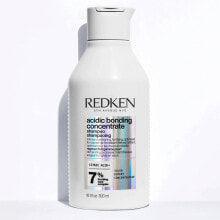 Шампуни для волос redken Acidic Bonding Concentrate Shampoo Концентрированный восстанавливающий шампунь с лимонной кислотой для поврежденных волос 300 мл