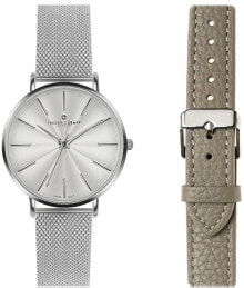Комплект наручные часы с браслетом  и кожаный ремешок 	Frederic Graff Monte Rosa FGS004