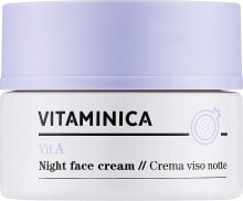 Nachtcreme für das Gesicht - Bioearth Vitaminica Vit A Night Face Cream