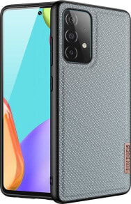 Dux Ducis Dux Ducis Fino etui pokrowiec pokryty nylonowym materiałem Samsung Galaxy A72 4G niebieski