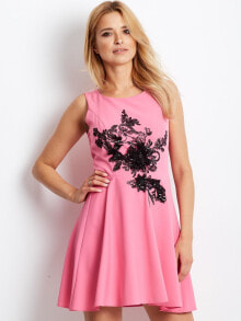 Платье-NU-SK-993.83-розовое