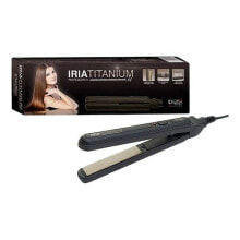 Щипцы, плойки и выпрямители для волос утюжок для волос Id Italian Iria Titanium Xs Черный