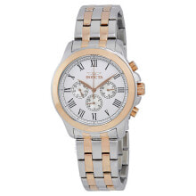 Аналоговые мужские наручные часы с серебряным золотым браслетом Invicta Specialty Multi-Function Silver Dial Mens Watch 21660
