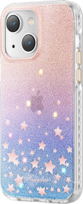 Kingxbar Kingxbar Heart Star Series etui iPhone 14 etui w gwiazdki zodiac