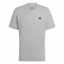 Men’s Short Sleeve T-Shirt Adidas Essentials Feelcomfy Grey