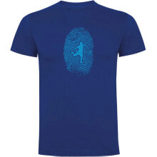 KRUSKIS Football Fingerprint Short Sleeve T-shirt