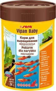 Корма для рыб cheese VIPAN BABY 100 ml can