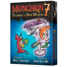 Настольные игры для компании aSMODEE Munchkin 7: Trampas A Dos Manos Spanish