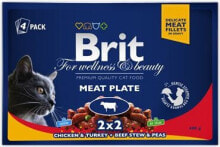 Влажные корма для кошек Brit купить от $9