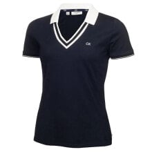 CALVIN KLEIN GOLF Delaware Woman Short Sleeve Polo