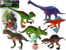 Figurka LeanToys Zestaw Figurek 6 Dinozaurów Akcesoria