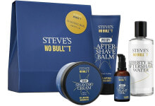 Steve's No Bull***t Liberty 142 - Duftset (After Shave Öl 50ml + Duschcreme 100ml + After Shave Balsam 100ml + After Shave Wasser 100ml)