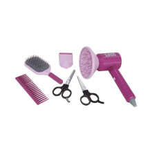 JUGATOYS Hairdressing Set. With Scissors. 24.5x9x33 cm Dryer And Accessories