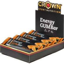 Протеиновые батончики и перекусы cROWN SPORT NUTRITION Orange Energy Bars Box 30g 12 Units
