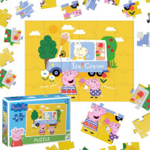 Dodo PUZZLE ŚWINKA PEPPA 30 ELEMENTÓW UROCZA PRZYGODA DLA MALUCHÓW UKŁADANKA