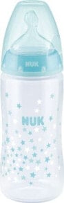 NUK Butelka 300 ml FC+ ze wskaź. temp. sm. 1M turkus 741926 Nuk