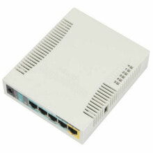 Сетевое оборудование Wi-Fi и Bluetooth Access point Mikrotik RB951UI-2HND AP 2.4 GHz 5 Eth 600 MHz 128 M