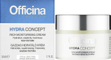 Intensiv feuchtigkeitsspendende Gesichtscreme - Helia-D Officina Hydra Concept Rich Moisturising Cream