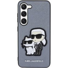 KARL LAGERFELD KLHCS23MSANKCPG S23+ S916 Saffiano Karl&Choupette phone case