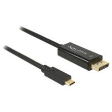 DELOCK USB C To DisplayPort M/M Video 4K cable 1 m 60Hz