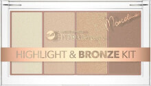 Highlighter- und Bronzer-Palette - Bell HYPOAllergenic Highlight & Bronze Kit by Marcelina