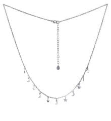 Ювелирные колье silver Necklace with Midnight Sky MSS031N charms