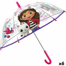 Купить зонты Gabby's Dollhouse: Зонт Gabby's Dollhouse Разноцветный 74 cm (6 штук) для детей