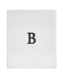 Avanti block Monogram Initial Cotton Bath Towel, 27