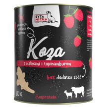 SYTA MICHA Goat with raspberries and Jerusalem artichoke wet food for dog 800g