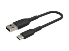 Belkin USB-A auf USB-C Kabel, 0,15m, Schwarz