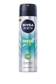 Дезодоранты nivea Men Fresh Kick Antiperspirant Spray Мужской антиперспирант-спрей, с водой кактуса 200 мл