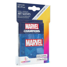 Настольные игры для компании GAMEGENIC Card Sleeves Marvel Champions 66x91 Mm