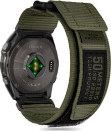 Tech-Protect TECH-PROTECT SCOUT PRO GARMIN FENIX 5X / 5X PLUS / 6X / 6X PRO / 7X / 8 (51 MM) MILITARY GREEN