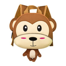 School Bag DOHE Brown Monkey