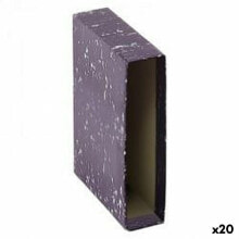 File Holder DOHE Archinovo Black Din A4 Cardboard (20 Units)