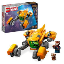 Lego Marvel 76254 Das Schiff der Baby Rocket, Spielzeug, um die Wachen der Galaxie zu bauen