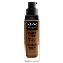 Купить косметика для макияжа лица NYX Professional Makeup: NYX COSMETICS Sienna Can´T Stop Won´T Stop Full Coverage foundation