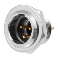 EUROCONNEX 2448 Mini Micro Macho XLR Connector 3P