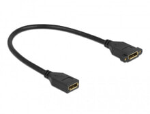87099 - 0.3 m - DisplayPort - DisplayPort - Female - Female - 3840 x 2160 pixels