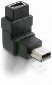 DeLOCK Adapter USB-B mini USB-B mini 5-pin Черный 65096