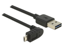 DeLOCK 83849 USB кабель 0,5 m 2.0 USB A Micro-USB B Черный