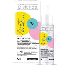 Купить сыворотки, ампулы и масла для лица Bielenda: Bielenda Beauty Molecules molekularne niacynamidowe serum shot 30g