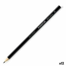 Colouring pencils Staedtler Wopex Black (12 Units)