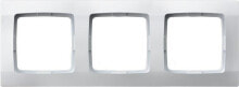 Фоторамки Ospel Karo frame 3-fold white (R-3S / 00)