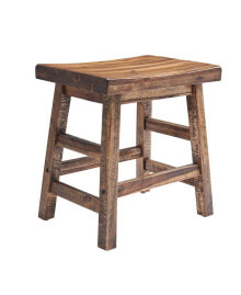 Durango Industrial Wood Dining Stool