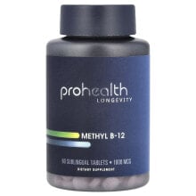 Methyl B-12, 1,000 mcg, 60 Sublingual Tablets